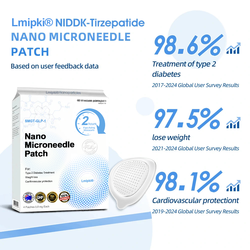AUS Official Store: Lmipki® NIDDK-Tirzepatide Nano Microneedle Patch (Balance blood sugar, pain-free, with no side effects. Suitable for obesity and diabetes.)🔄